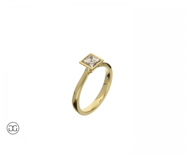 Diamantring Leipzig Diamant 0,75ct
