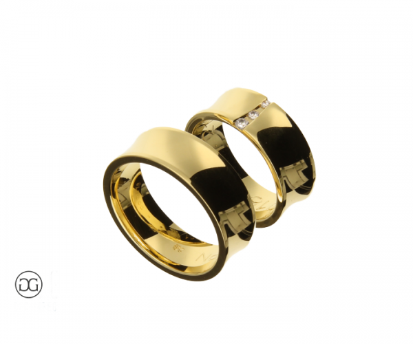 Trauringe Gelbgold 585