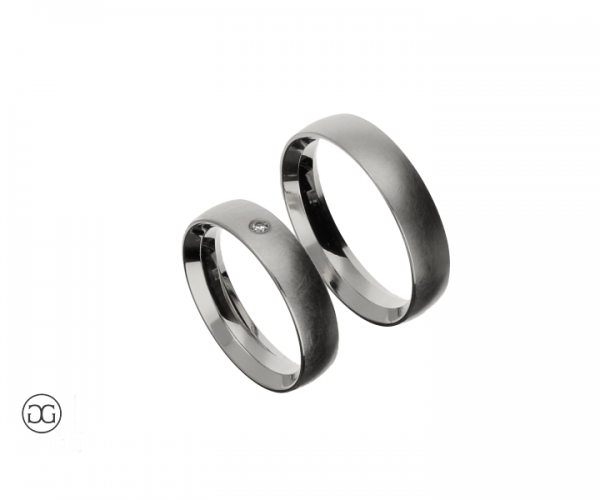 Trauringe Weißgold 750