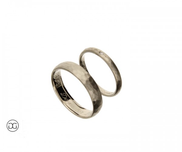 Verlobungsringe Weißgold 333