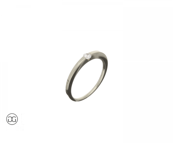 Brillantring Berlin Brillant 0,10ct