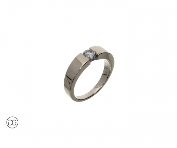 Damenring Weißgold 585 Brillant 0,45ct