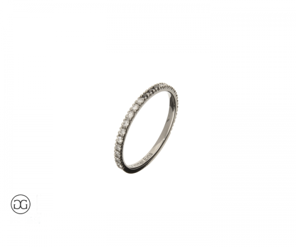 Memory-Ring Palladium Brillanten 0,32ct
