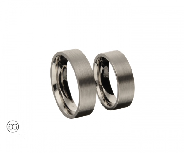 Trauringe Leipzig Weißgold 585