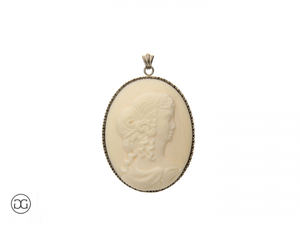 Anhänger Weißgold 585 Gemme