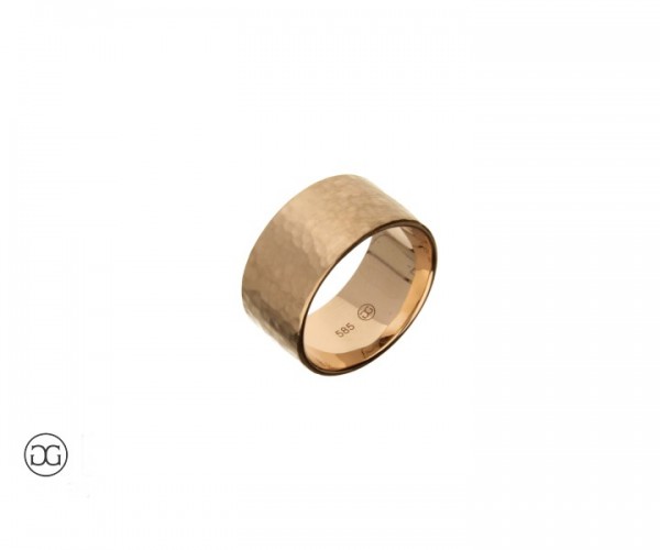 Damenring Rotgold 585