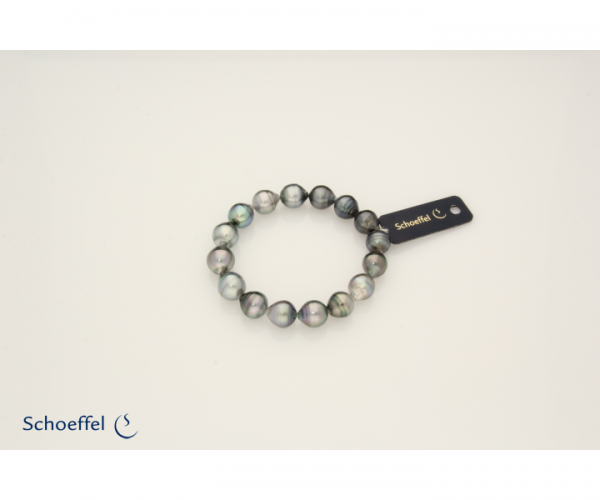 Tahiti-Zuchtperlen Armband 10,2-11,4 mm