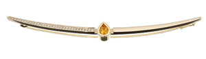 Saphir_Brosche-Weissgold-Saphir