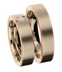 Trauringe_Trauringe-matt-Rot-Weissgold-Diamant